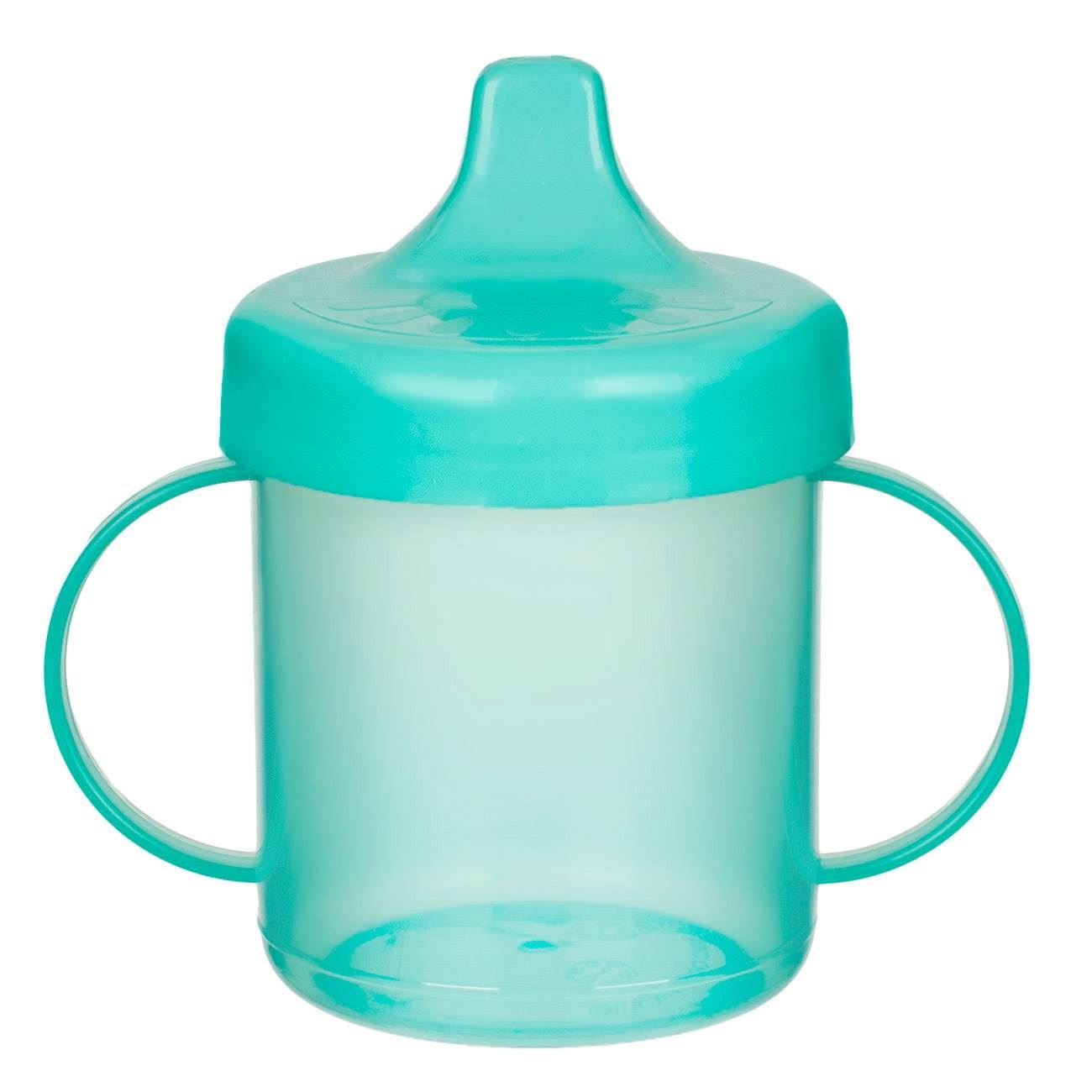 Cana antrenament honey baby, cioc silicon, manere, plastic, culoare verde, capacitate 230ml - imagine 3